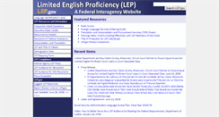 Desktop Screenshot of lep.gov